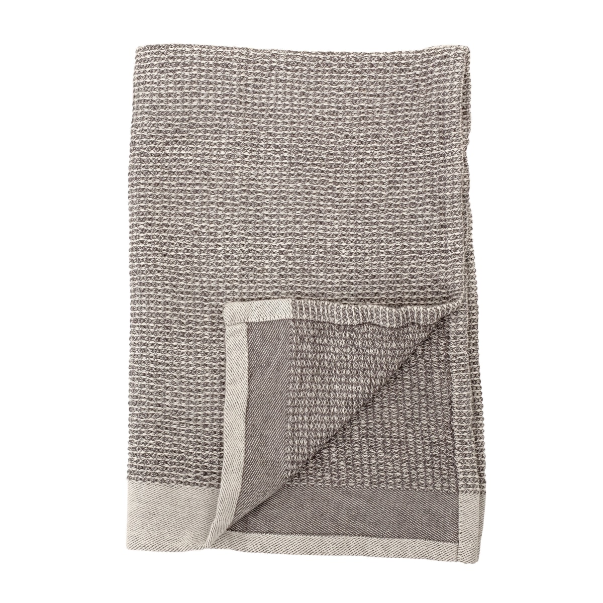 Isabella - Grey Cotton Waffle Weave Tea Towels (Set of 2)