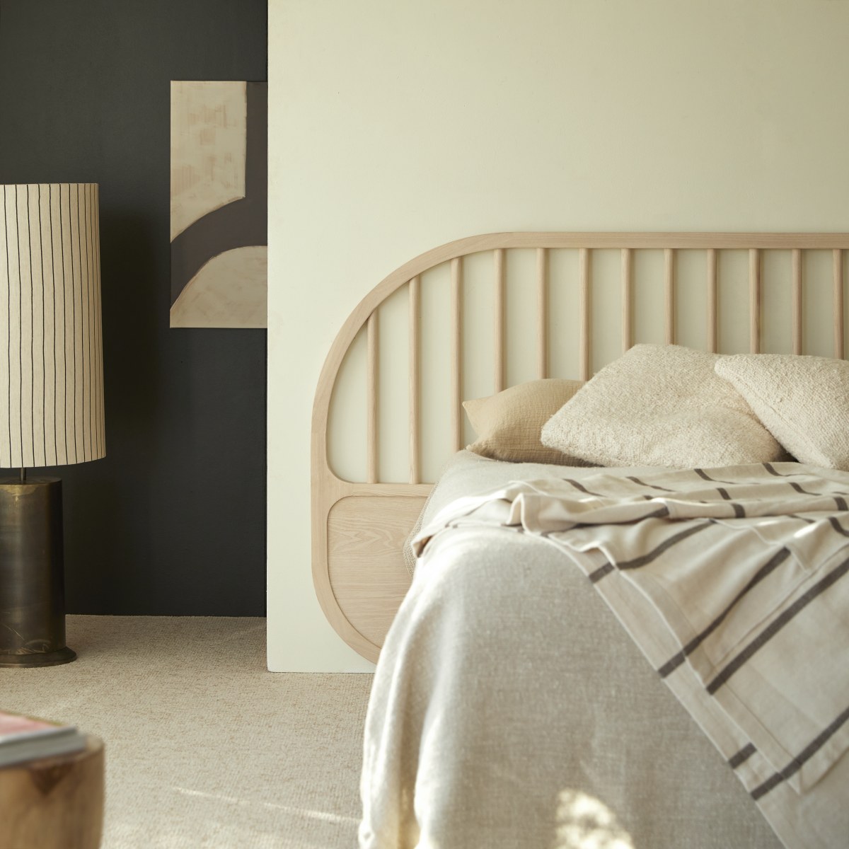 Théodore - Solid ash headboard 240 cm