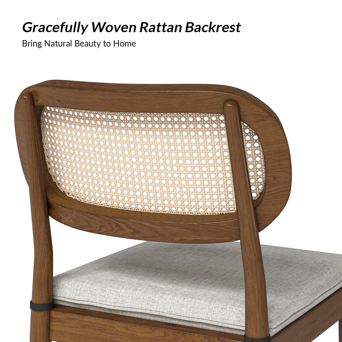 Sullivan - Chairs Rattan & Wood Dining Chairs (Set of 2)