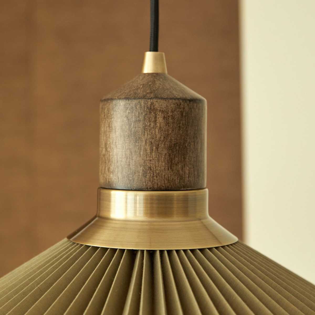 Aurore - Suspension verte 56cm