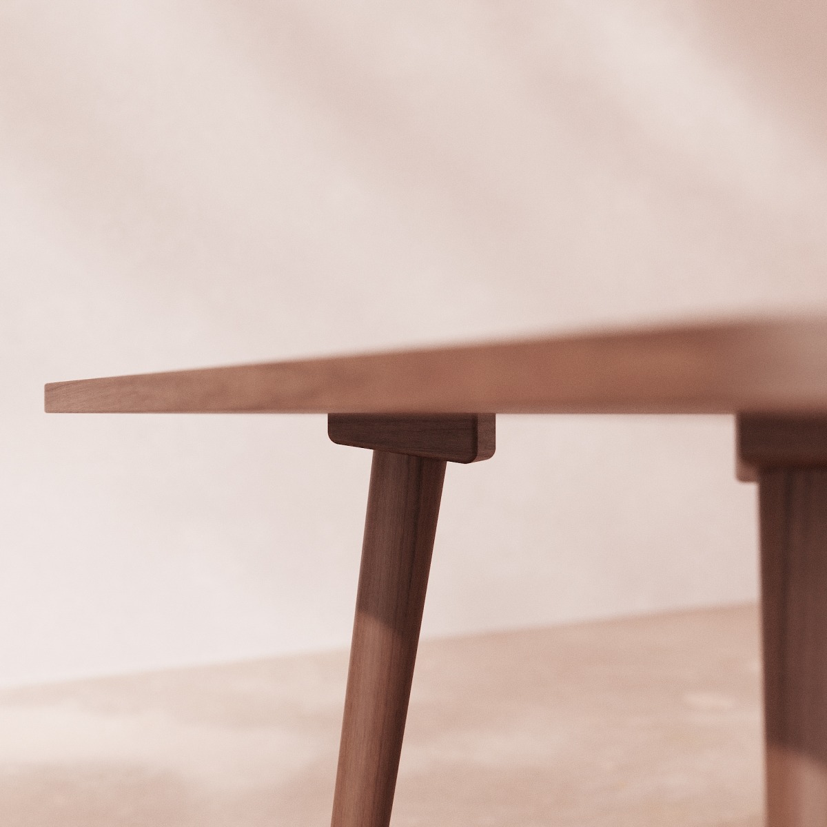 Lazare - Table en pin massif 4 pers.