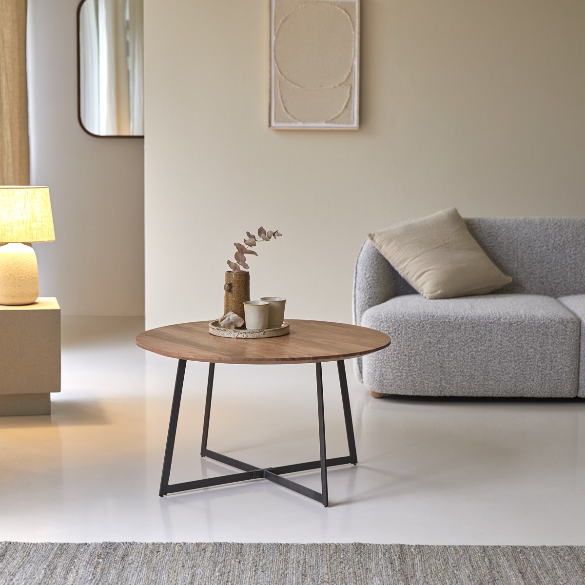Solid acacia Coffee Table - Living room / Coffee Tables - Tikamoon
