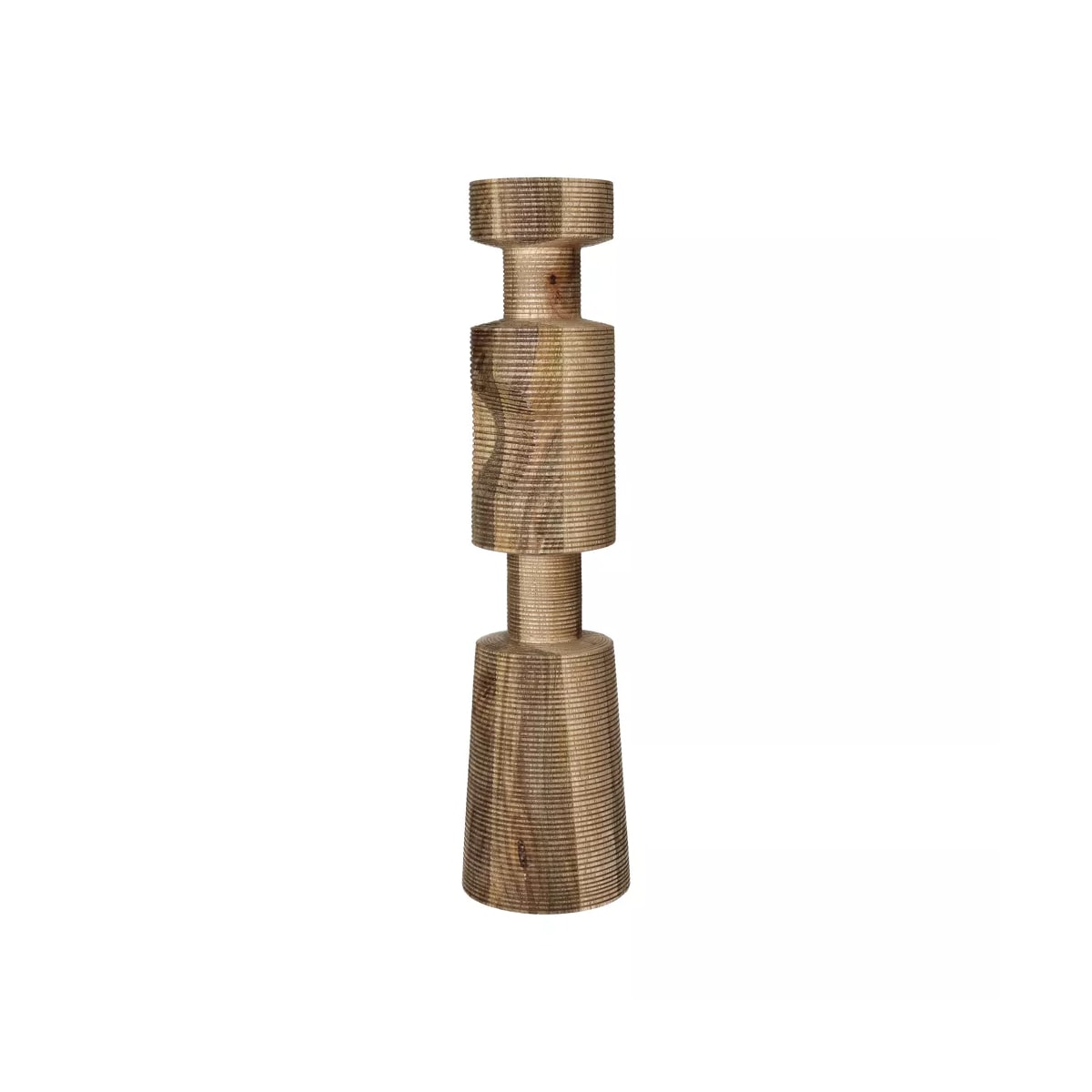 Rotello - Kerzenhalter aus Mangoholz, 50 cm