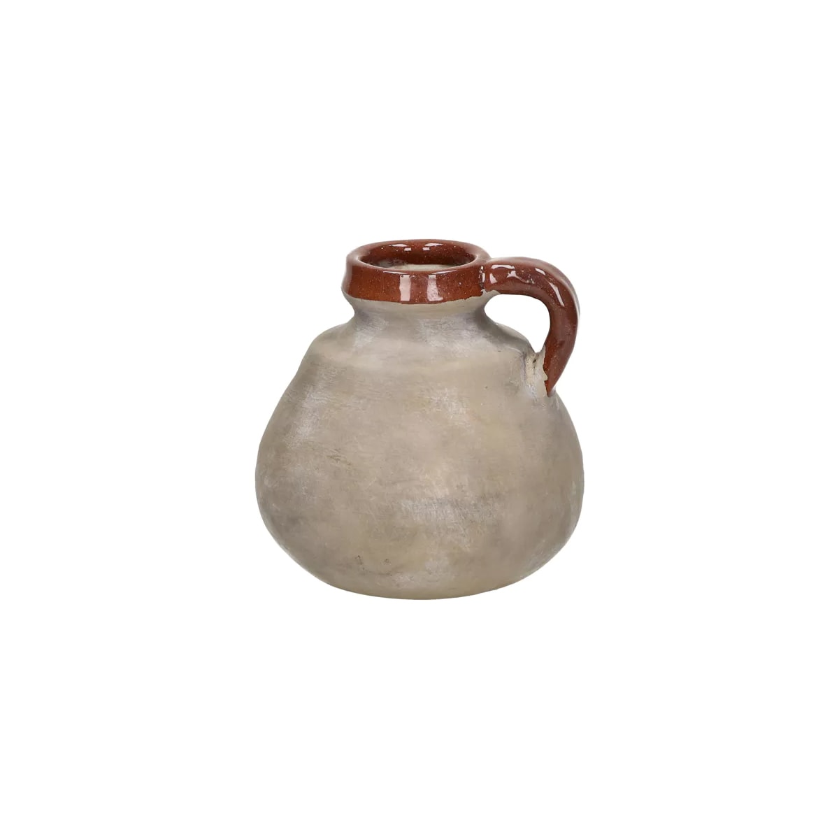Earth - Vase aus Terrakotta, 14 cm