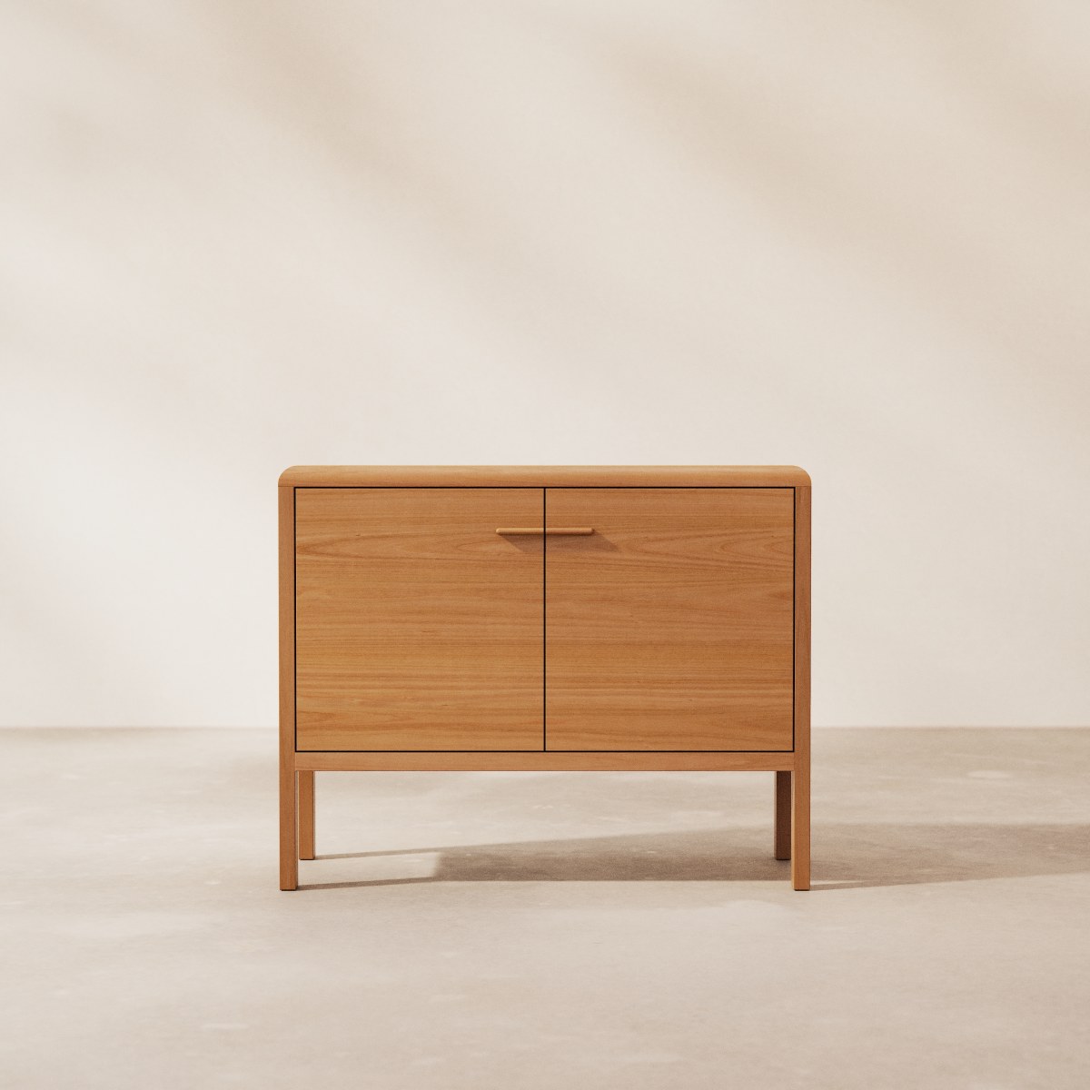 Livia - Sideboard aus massivem Mahagoni 100 cm