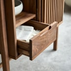 Isaure - Solid Walnut and Premium Terrazzo Sideboard