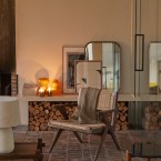 Tribute - Sessel aus massivem Teakholz und Webware