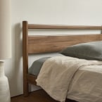 Taku - Bett aus Teakholz 160 x 200