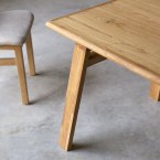 Sapristi - Rechthoekige tafel in gerecycled eiken voor 6 personen