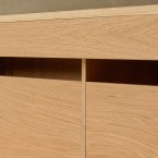 Miu - Solid oak bathroom cabinet - 170 cm