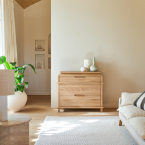 Achille - Kommode aus massivem Teakholz