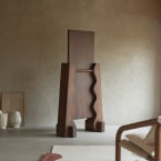 Opéra - Solid oak cheval mirror 175 x 94.5 cm