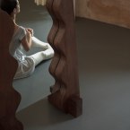 Opéra - Standspiegel aus massiver Eiche 175x94,5 cm