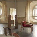 Opéra - Standspiegel aus massiver Eiche 175x94,5 cm