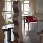 Opéra - Standspiegel aus massiver Eiche 175x94,5 cm