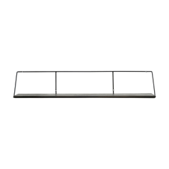 Stain - Repisa de pared de metal de 130 cm