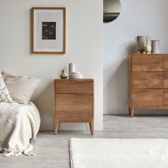 Gabrielle - Solid Mango Wood Nightstand