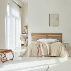 Urbain - Tête de lit en teck massif 180 cm