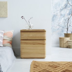 Nino - Solid teak Bedside table