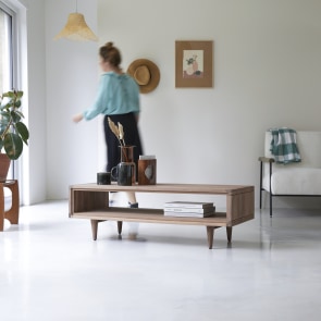 Jonàk - Solid walnut Coffee Table