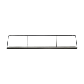 Stain - Metal wall-mounted shelf 130 cm