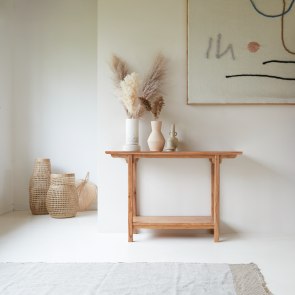 Elie - Solid acacia console table