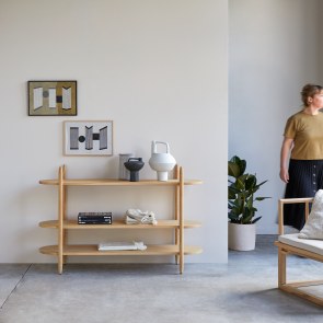 Poline - Solid Teak Console Table