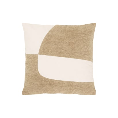Maisa - Cuscino in cotone da 50 x 50 cm, marrone