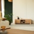 Minimalys - Mobile TV in teak massello 135 cm