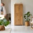 Yuki - Storage wardrobe in recycled solid pine, natural finish