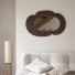 Eda - Dark Mindi Oval Mirror