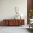 Honorine - Credenza bassa in legno di palissandro massello 165 cm