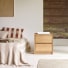 Arto - Bedside table in solid oak with 2 drawers