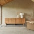 Miu - Solid oak TV unit - 200 cm