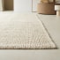 Arya - Tapis en laine 250x350 cm, beige
