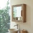 Lila - Solid Acacia Medicine Cabinet