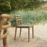Lily - Chaise de jardin en teck massif et cordage