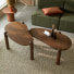 Nora - Nesting Coffee Tables in solid oak