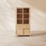 Heidi - Geschirrschrank aus massivem Eichenholz 110 cm