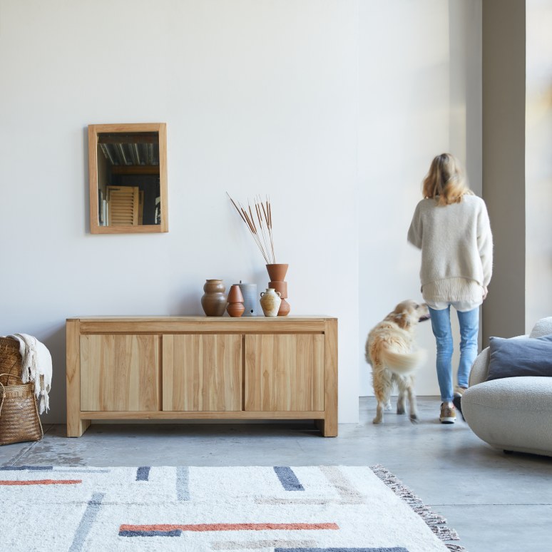 Eden - Buffet aus massivem Teakholz 160 cm