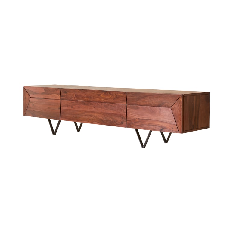 Metric sheesham tv stand discount