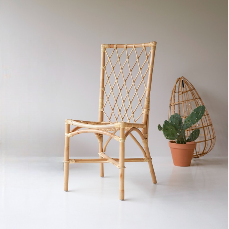 Stuhl aus Rattan - Esszimmer / Stühle - Tikamoon