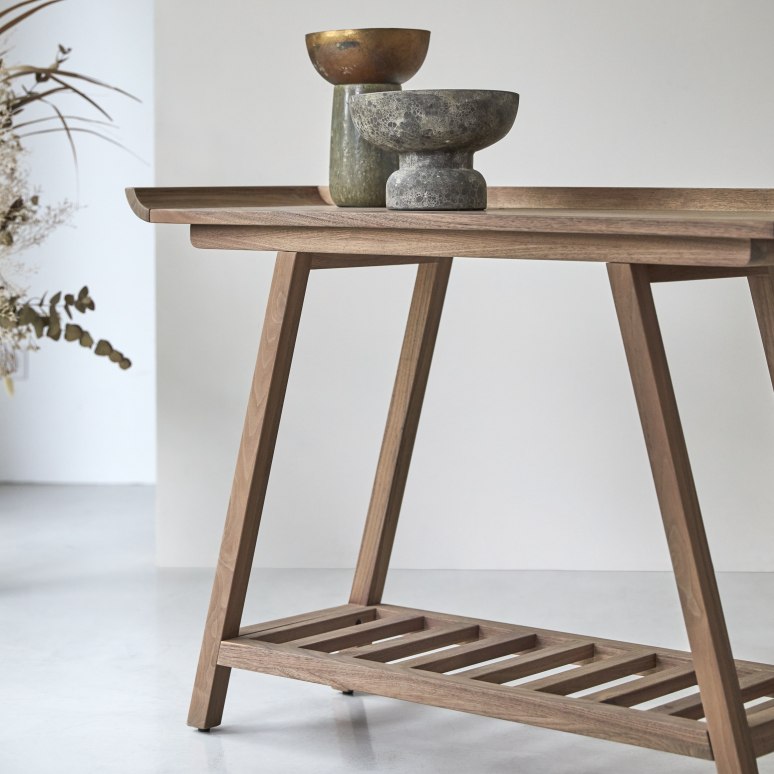 Tall hallway console table discount