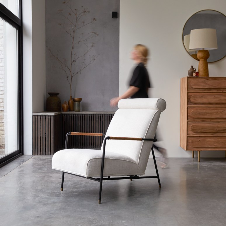 Taha - Stoffen fauteuil