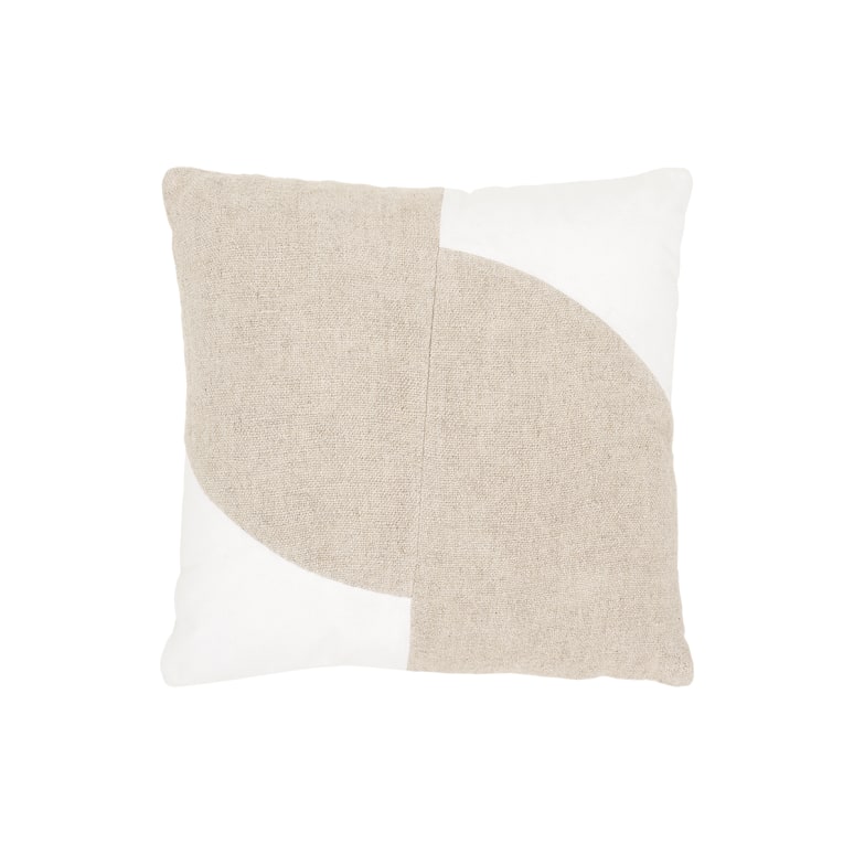 Maisa - Cuscino in cotone da 50 x 50 cm, beige