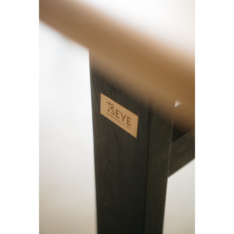 Sapristi - 6-seater rectangular table in reclaimed oak