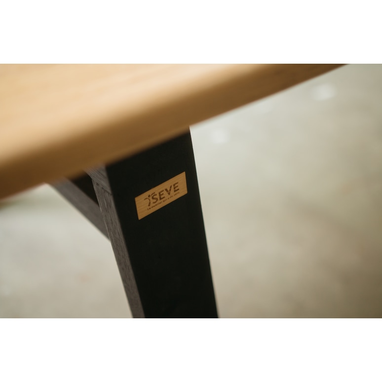 Sapristi - Rechteckiger Tisch aus recycelter Eiche 8 Pers.