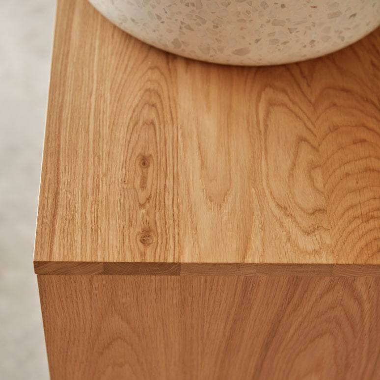 Miu - Mobile per il bagno in legno di quercia 170 cm