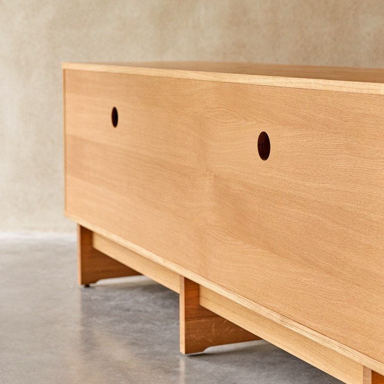 Miu - Solid oak sideboard - 200 cm