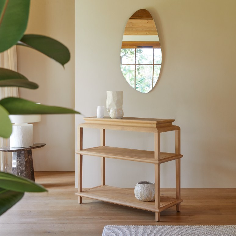 Achille - Console en teck massif 100 cm